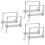 6Pcs Durable Silver Trailer Coupler Safety Pins Locking Hitch Pin Set 7