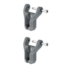 2 Stuks Maglink Quick Magnetic Buckle Base voor Schouder- en Polsbanden Verbeterde Duurzaamheid en Veilige Bevestiging