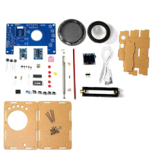 DIY FM Radio Electronic Kit 87-108MHZ Adjustable Frequency OLED Display Radio Assembly DIY Soldering Practice Parts