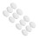 12Pcs Silver Stainless Steel Handrail Covers Decorative Post Caps 4