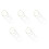 25Pcs Copper Alloy Coated Banjo Strings Set 5 String Instrument 8
