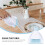 3Pcs Handy Plastic Desktop Broom and Dustpan Set Cleaning Tools Multi 7