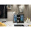 Sideboard Harbor 97cm - Dark Grey with Gloss Doors and LED Lights 6