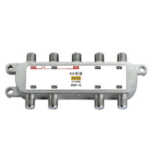 8-Vägs Satellitsplitter 4K 8K 10-3224MHz TV-Kabelsignalmixer, Effektdelare, Kombinerare för Satellit-/Kabel-TV.