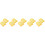 10Pcs Yellow PU Simulation Toast Model for Bakery Display and Props 10