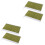4Pcs Easy Install Multi Cabin Air Filters Activated Carbon Auto 2