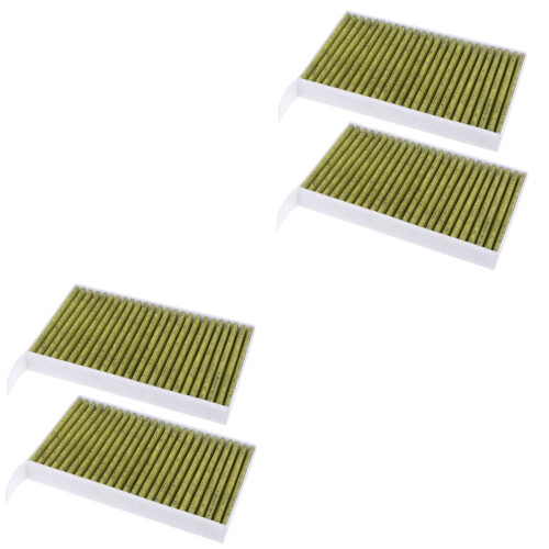 4Pcs Easy Install Multi Cabin Air Filters Activated Carbon Auto 1
