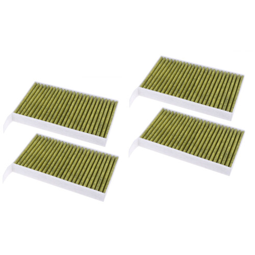 4Pcs Easy Install Multi Cabin Air Filters Activated Carbon Auto 2