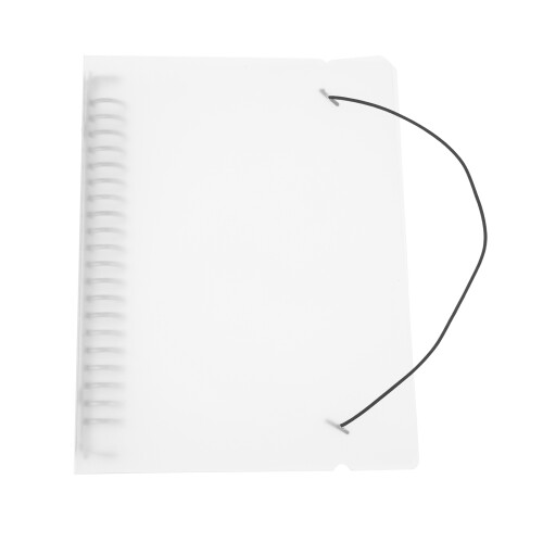 2Pcs Clear PP Notebook Cover Refillable Journal and Planner Protector 2