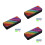 3Pcs Multi Color Eyeglass Case Hard Shell Crystal Diamond Art Design 4