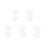 10Pcs White ABS Face Trays DIY Mold Tools for Skincare 7