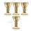 750Pcs Tiny Golden Mini Spirit Cups Plastic Wedding Props 2