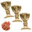 750Pcs Tiny Golden Mini Spirit Cups Plastic Wedding Props 9