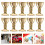 750Pcs Tiny Golden Mini Spirit Cups Plastic Wedding Props 10