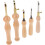 10Pcs Lightweight Punch Needle Set Wooden Handle DIY Sewing Tool 2