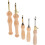 10Pcs Lightweight Punch Needle Set Wooden Handle DIY Sewing Tool 3