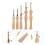 10Pcs Lightweight Punch Needle Set Wooden Handle DIY Sewing Tool 5