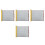 4Pcs Easy-Store Yellow Reusable Calligraphy Cloth for Home and Study 11