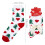 2Pcs Premium Polyester Christmas Warm Socks Soft and Breathable 2