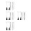 320Pcs Multi Plastic Nail Detail Brushes for Precision Manicure Use 8