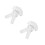2Sets Kids White Karate Suit Durable Martial Arts Performance Uniform 4
