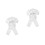 2Sets Kids White Karate Suit Durable Martial Arts Performance Uniform 6