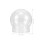 25Pcs Clear Plastic DIY Snow Globes for Decorating and Creative Play 2