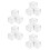 15Pcs Small Transparent Baseball Display Case Acrylic Clear Holder 7