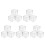 15Pcs Small Transparent Baseball Display Case Acrylic Clear Holder 8