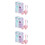 9Sets Facial Mask Bowl Set Plastic DIY Tools Assorted Colors Durable 8