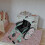 4Ensembles Mini Fauteuil Plastique Vert Et Béquilles Décoratives 4