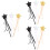 9Stk Sternförmige Feenstäbe, Handstäbe, Ideal Für Kinderparty 8