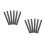 12Pcs Graphite Mixing Rods Lightweight Stir Sticks for Daily Use 4