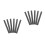 12Pcs Graphite Mixing Rods Lightweight Stir Sticks for Daily Use 7