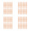 48Pcs Solid Khaki Wood Spindles Decorative Balusters for Indoor Rails 5