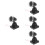 4Pcs Micro Landscape Signal Light Model Plastic for Train Scene Decor 8