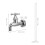 5Sets Durable Plastic Fountain for Outdoor Courtyard 9