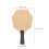 5Pcs Wood Table Tennis Training Racket Hexagon Shape Durable Paddle 2