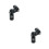 2Pcs Black Composite Connector Stabilizer for Pole 7
