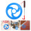 3Sets Plastic Rolling Circle Plaything for Teens Home Use 9