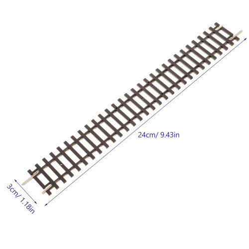2Pcs Multi-Color Railroad Track Model for Mini House Sand Table Decor 1