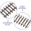 2Pcs Multi-Color Railroad Track Model for Mini House Sand Table Decor 6