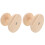 2Pcs Compact Beige Wooden Ironing Board Kids Ironing Stool 4