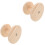 2Pcs Compact Beige Wooden Ironing Board Kids Ironing Stool 5