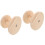 2Pcs Compact Beige Wooden Ironing Board Kids Ironing Stool 6
