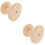 2Pcs Compact Beige Wooden Ironing Board Kids Ironing Stool 7