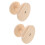 2Pcs Compact Beige Wooden Ironing Board Kids Ironing Stool 8
