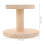 2Pcs Compact Beige Wooden Ironing Board Kids Ironing Stool 9