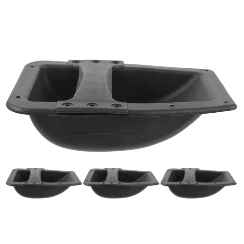 8Pcs Durable Black Plastic Speaker Handles for Replacement and Carry 1