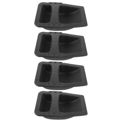 8Pcs Durable Black Plastic Speaker Handles for Replacement and Carry 2